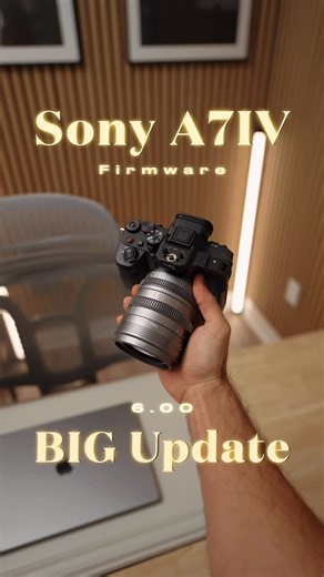 Nick Di Giugno on Instagram: "Sony A7IV’s BIGGEST Update yet?? 🎥 Sony recently released version 6.0.0 for the A7IV - and I’m honestly shocked (in the best possible way)!! Watch the vid for some of the highlight features and check out Sony’s update page for a full list of all of the new changes (there are even more than what I go over here). I know people complain about Sony’s firmware updates being late or not enough…and while this is a pretty late update, I’m pleasantly surprised and thankful 