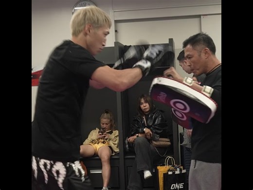 Rukiya Anpo Trains Hard Before Meeting Marat Grigorian In Circle