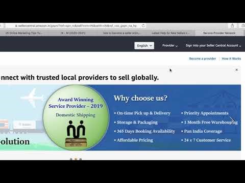 Secret of how to become a service Provider with Amazon
