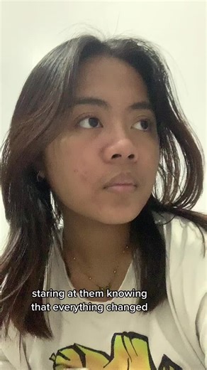 Emotional Transformation in a Colorful Indoor Setting