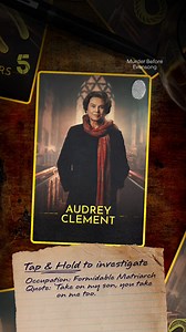 8.5K views | Tap and hold to find a suspect  Murder Before Evensong. 7th October 9pm. | Channel 5 | Facebook