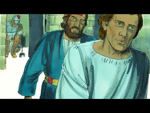 Animated Bible Stories: Peter Miraculous Escape From Prison| Acts 12: 1-24|New Testament