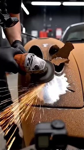 Abandoned $2.5M Pagani Zonda Completely Covered in Rust #asmr #restoration #supercar
