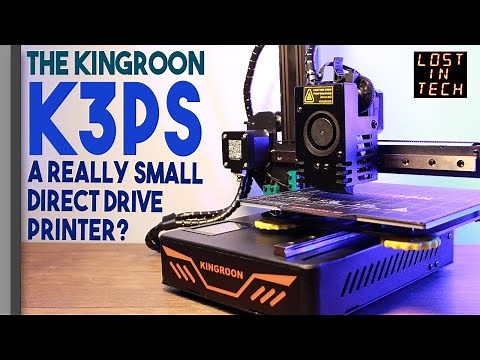 Kingroon KP3S 3.0 - A tiny *direct drive* cantilever 3D printer!. Let's review it!
