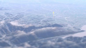 Animated map: Venues for the 2026 Winter Olympic Games - RAW/STOCKSHOTS