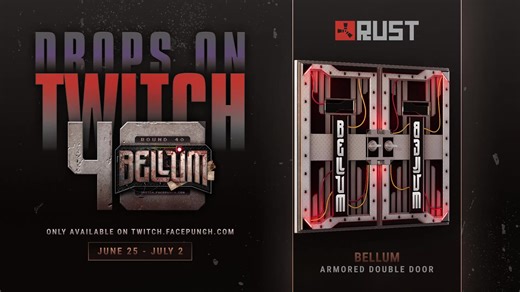 8.8K views · 31 reactions | Bellum: Conquest starts tonight live on Twitch! Don't miss out on any drops! ☣️ Sync your accounts here: https://twitch.facepunch.com/ | Play Rust | Facebook