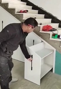 1M views · 2.4K reactions | Take advantage of the space under the stairs | Dondré T. Whitfield | Facebook