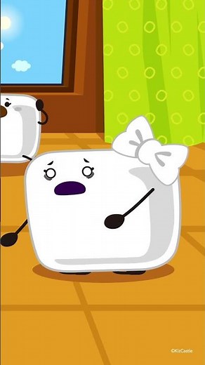 Marshmallow yang Kehilangan Warnanya! | #JunyTony Bahasa Indonesia #Shorts #LaguAnakAnak