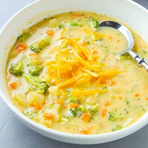 Broccoli Cheese Potato Soup