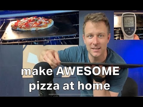The BEST way to make pizza at home | Using a Baking Steel!