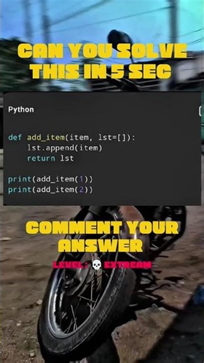 Python Output Challenge 👿 #9 #coding #codingbat #learnpython #python