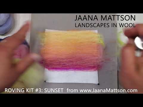 Jaana Mattson's Sunset Project Sampler Video