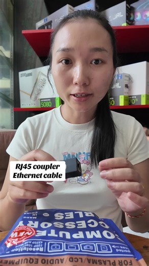 RJ45 coupler and Ethernet cable #onegears #rj45 #ethernet #network #coupler