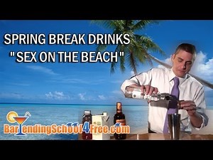 Sex on the Beach Recipe - Spring Break Drinks