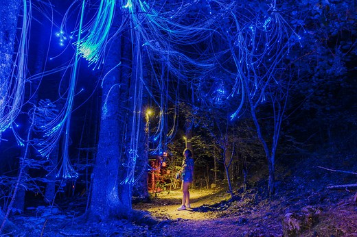 Vercors en Lumières : un parcours nocturne féerique à Villard-de-Lans tout l'été - Mon séjour en montagne