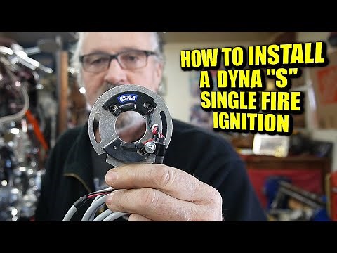 HOW TO INSTALL A DYNA "S" SINGLE FIRE IGNITION SYSTEM / CHUCK MARTIN WITH ROCKER BOX POLISHING TIPS!