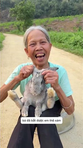 Grandma and granddaughter go rabbit hunting #viralvideo #funny #trendingvideo #trendingshorts #tr...