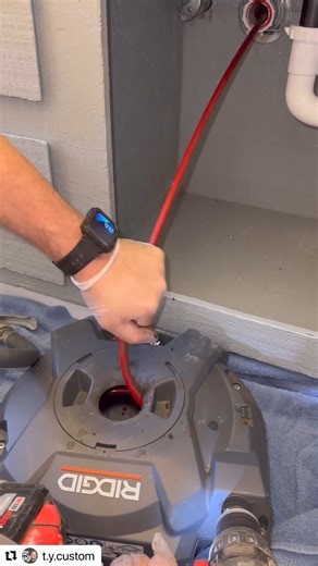 "RIDGID K9-12 FlexShaft came up clutch on this job. The crawlspace door was so small It was the only machine I could get down there." The super compact and lightweight K9-12 saves the day yet again 🦹‍♂️⛓️ #RIDGID #RIDGIDTools #K912 #FlexShaft #draincleaning #plumber #plumbing | RIDGID Tools