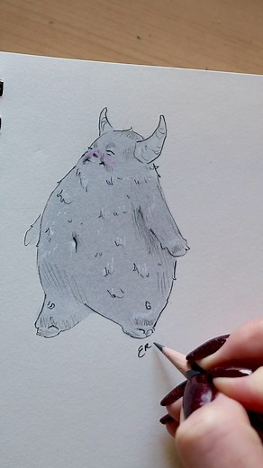 How to Draw a Cartoon Creature Step-by-Step