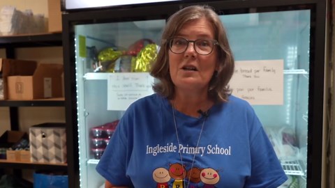Ingleside school food pantry helps families facing financial hardships during holiday season