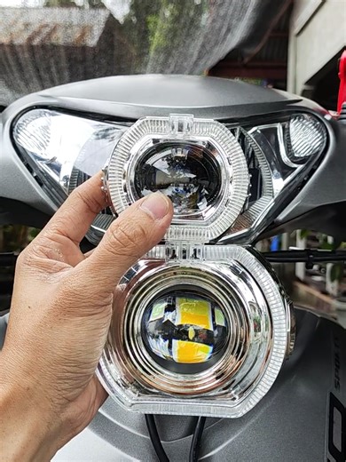 Biled Projector Installation for Motorcycles and Scooters