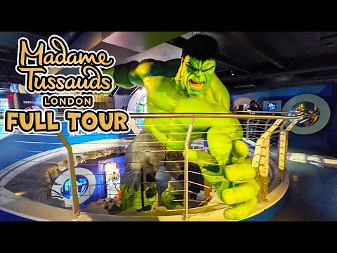 Madame Tussauds London Full Walkthrough (Nov 2024) [4K]