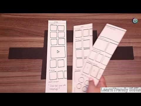 Paper Prototyping for Simple UX Explorations | Low-Fidelity Design Techniques