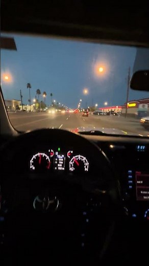 POV: 2022 Toyota 4Runner TRD Off Road Acceleration Night Time #toyotafamily #4runner#toyota#POV