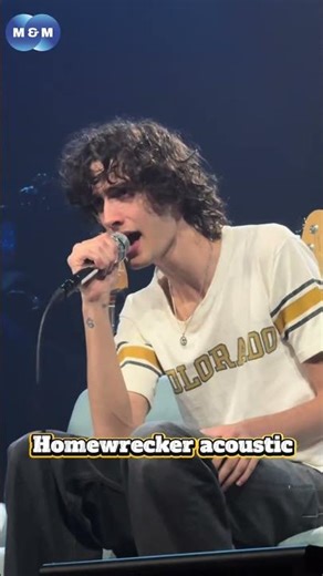 Sombr „Homewrecker” acoustic in Warsaw, Poland 2026 #live