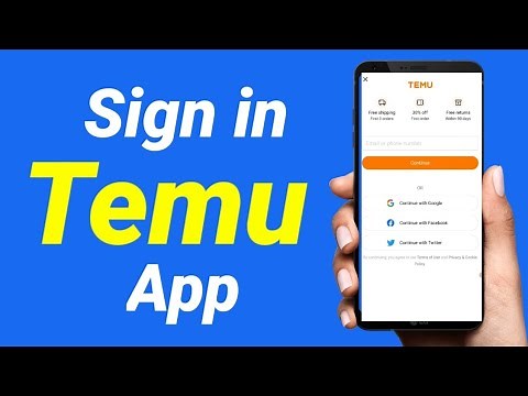 How to Sign in TEMU App on Google Account | Login TEMU App on Android