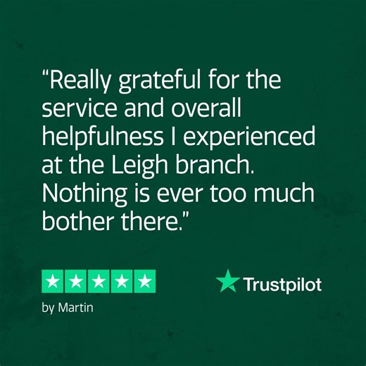 2.1K views · 15 reactions |  Nice one, Martin. Shoutout to the team at our Leigh branch — another 5-star review on our Trustpilot page. Great service, solid advice, and always ready to help.  | Travis Perkins | Facebook