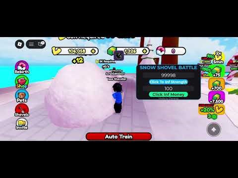 BEST GUI! Snow Shovel Battle Script | Pastebin 2025