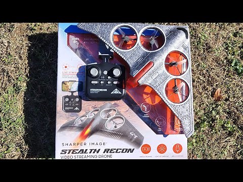 Sharper Image Stealth Recon Drone Review! (Read description for more info)