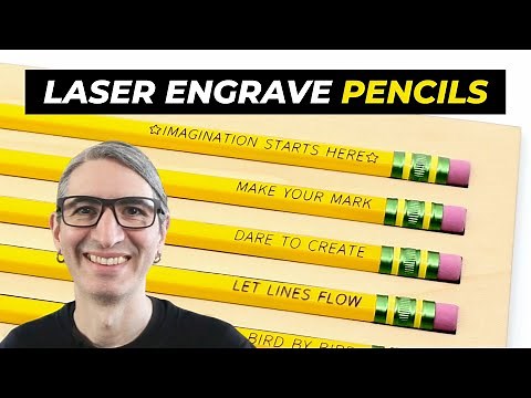 How to Engrave Pencils With Your Laser Cutter