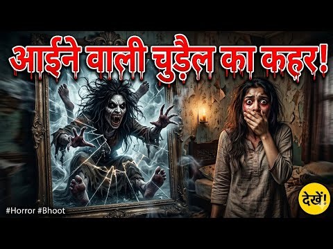“Aaine Wali Chudail 😱 | Horror Cartoon Story Hindi | Darawni Kahani”