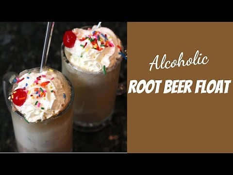 Root Beer Float with Smirnoff Vodka | Alcoholic Drinks Recipes