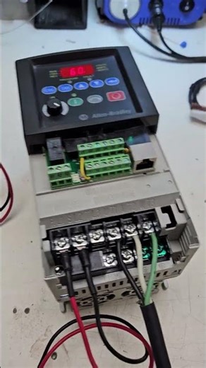 Allen Bradley 22A-D8P7N104/A PowerFlex 4 #onestopresource #testing #allenbradley