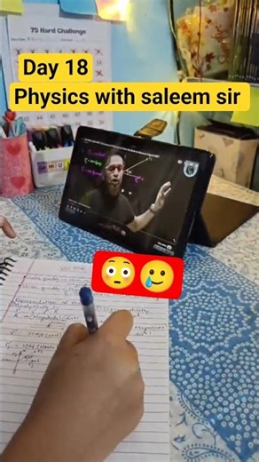 Day 18: Physics With Saleem Sir… Mind Blown 😳⚡