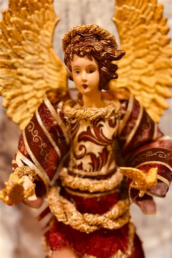 Angel Tree Topper - Etsy