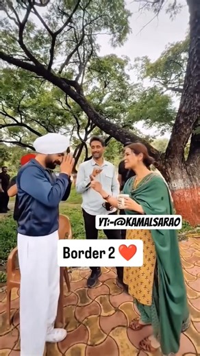 Border 2 behind the scenes Diljit Dosanjh Mona Singh | #border2 #diljitdosanjh