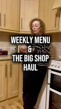 Irish Grocery Haul & Weekly Menu - The Big Shop Series (Part 2) #chef #fromscratch