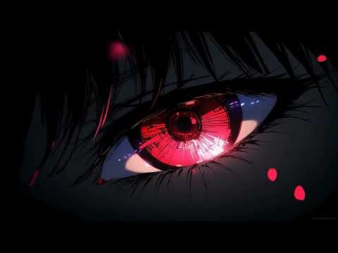 Anime Red Eye👁️ 4K Wallpaper Intense Gaze For PC #eye #animeeyes #redeye2160p60