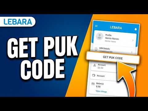 HOW TO GET LEBARA PUK CODE 2026 (STEP BY STEP)