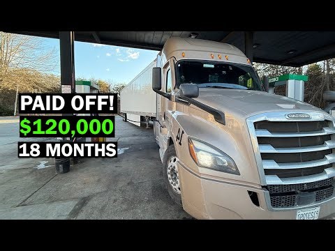 I Paid Off My Truck and Trailer in 18 months | Owner Operator
