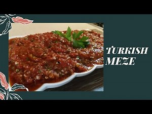 TURKISH MEZE | TURKISH MEZE RECIPE | MEZE NASIL YAPILIR