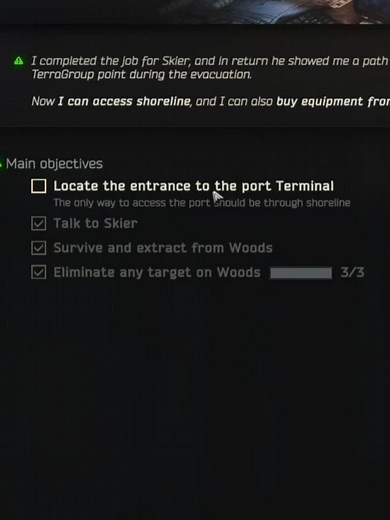 SECRET TERMINAL Entrance You NEED for TOUR TASK #escapefromtarkov #escapefromtarkovclips #gaming
