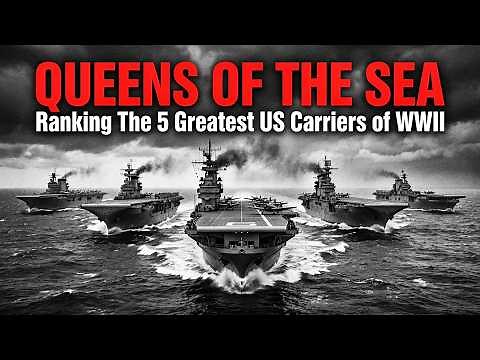 RANKING The 5 Most LEGENDARY US Carriers of WWII