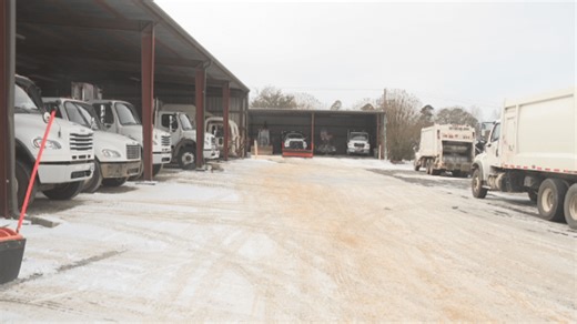 Thomasville crews prep roads ahead of possible additional snow