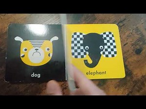 Faces book for babies and kids