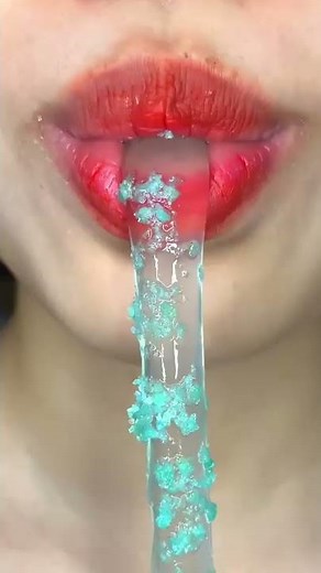 asmr POP ROCKS STRAW JELLY eating sounds
